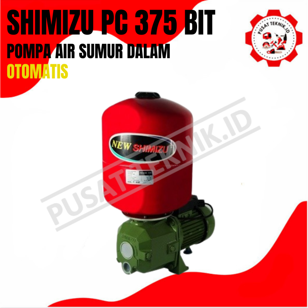 Jual SHIMIZU PC 375 BIT POMPA AIR SUMUR DALAM JET PUMP OTOMATIS ...