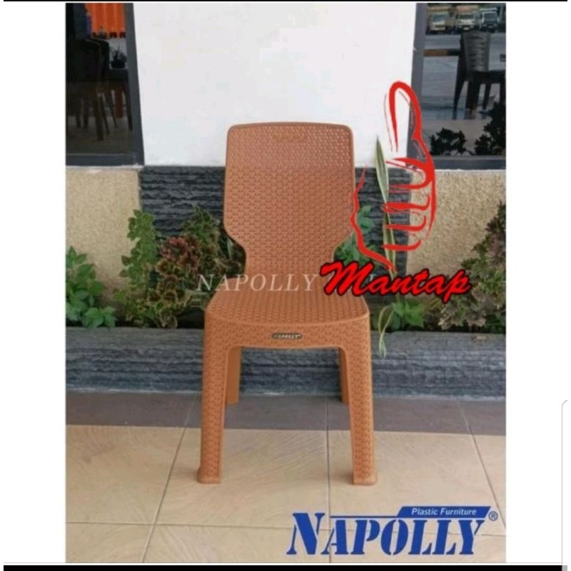 Jual Paket 20 Kursi Kursi Sender Plastik Anyaman Rotan Napolly 2y3