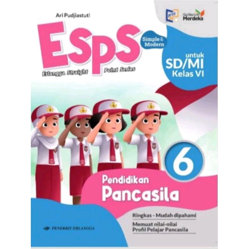 Jual PENDIDIKAN PANCASILA KELAS 6 KURIKULUM MERDEKA _ | Shopee Indonesia