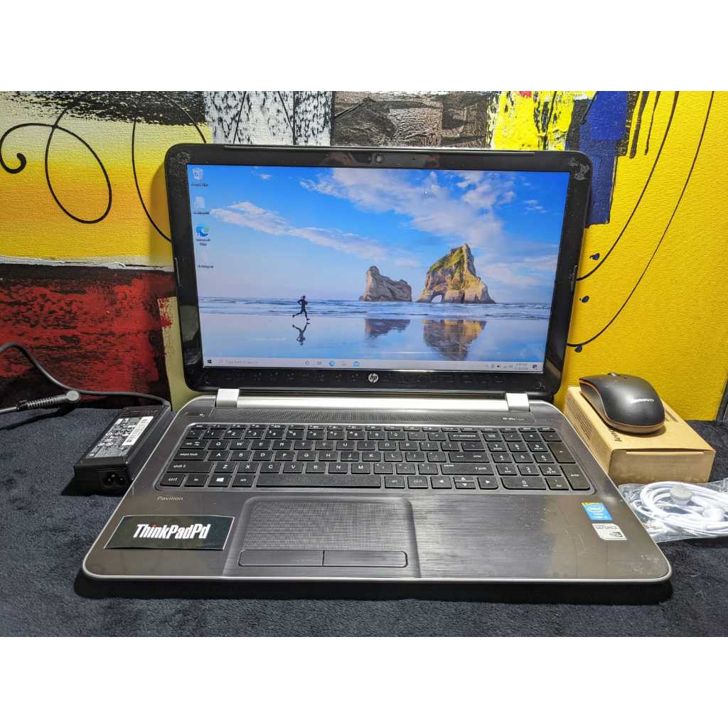 Jual Laptop Gaming Desain HP Pavilion 15 Core i5 4200U SSD Nvidia