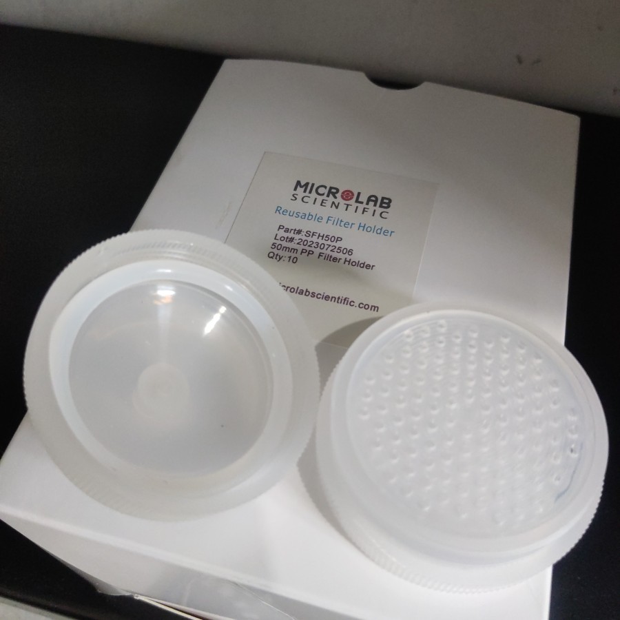 Jual Reusable Plastic Syringe Filter Holder for Membrane Filter; 50 mm