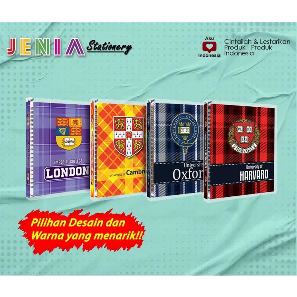 Jual Buku Binder A5 Jenia Campus/Binder A5 Campus/Binder Note A5 ...
