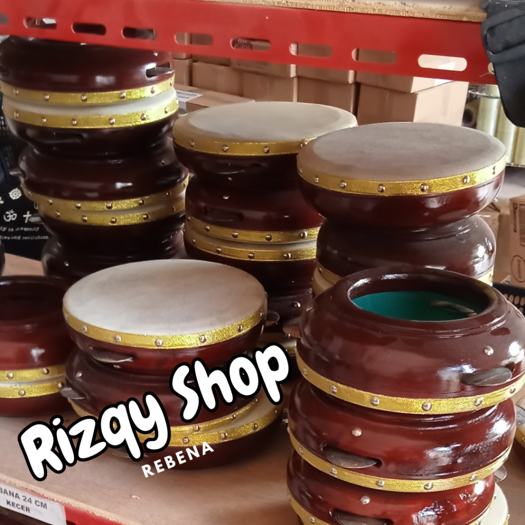 Jual Rebana Alat Musik Tradisoinal Edukasi Anak2 Ukuran 16 Cm dan 18 Cm ...