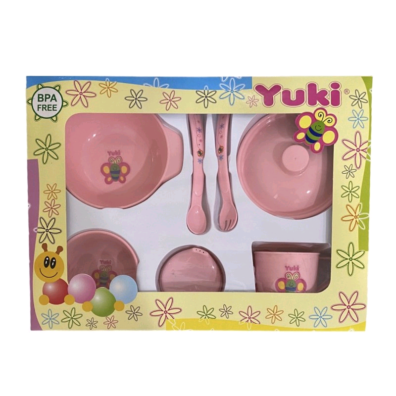Jual YUKI BABY GIFT SET BESAR / FEEDING SET BAYI / KOTAK MAKAN BAYI ...