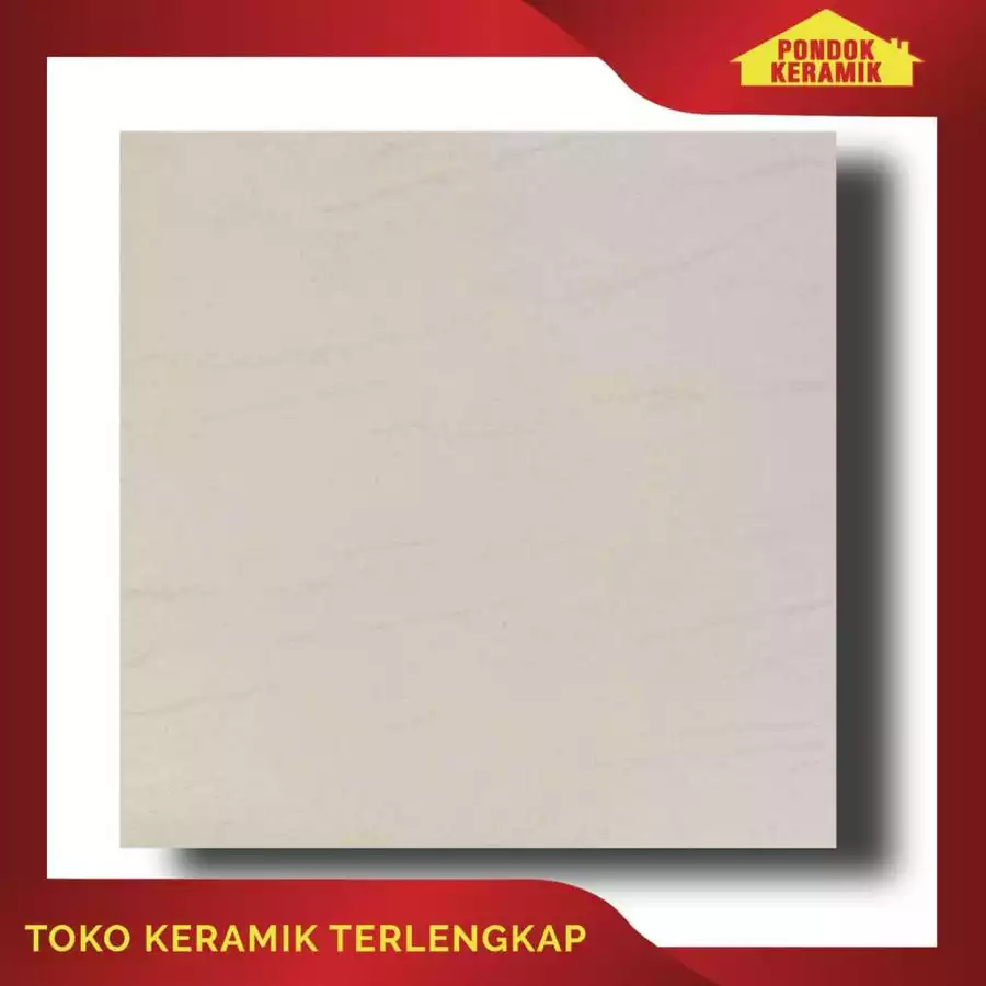 Granit Lantai MGM Warna Natural Doff 60x60 011 Deco White