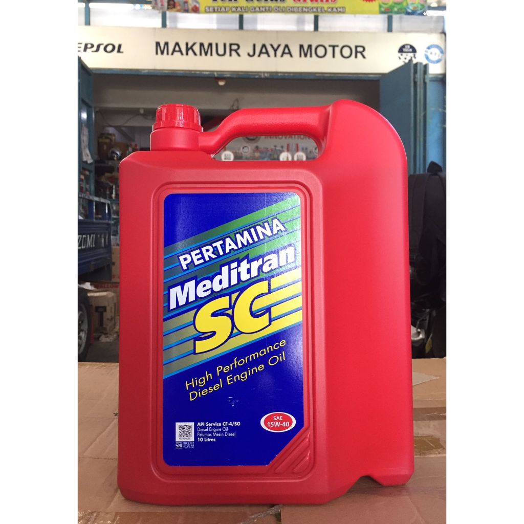 Jual Pertamina Oli Mesin Diesel Kemasan Isi 10 Liter , Mesran B40 Sae ...