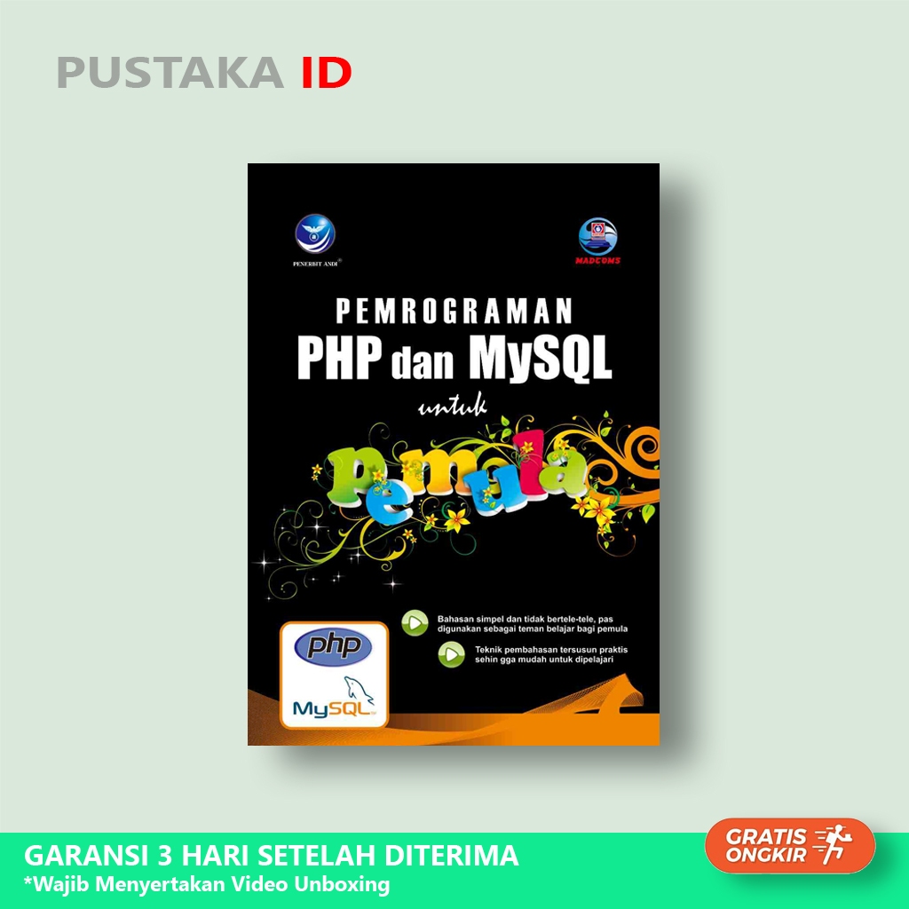 Jual Buku Pemrograman PHP Dan MySQL Untuk Pemula - Original | Shopee ...