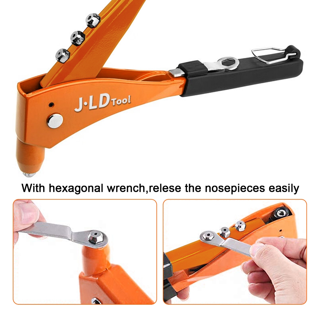 Jual JLD Tang Rivet/10.5 inch Tang paku rivet/2.4-4.8mm/Hand Riveter ...