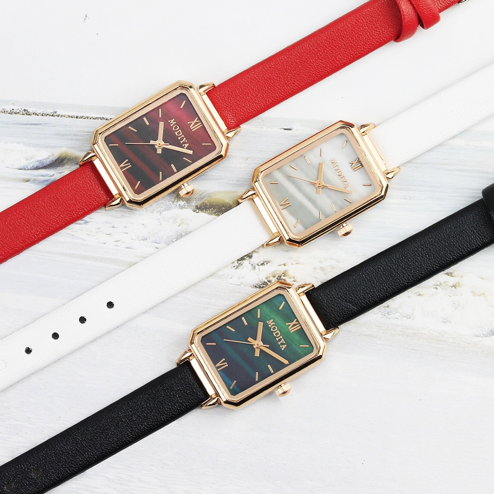 Jual Jam Tangan Wanita Gaya Retro Untuk Bisnis Jam Tangan Kulit Fashion