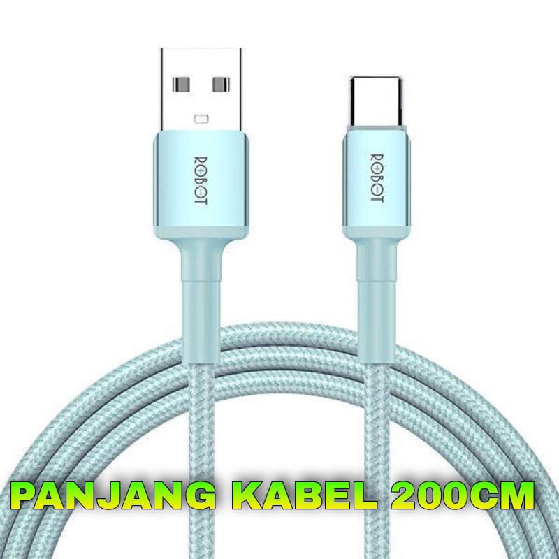 Jual Robot RSC100 RSC200 Kabel Charger Fast Charging USB A to Type C ...