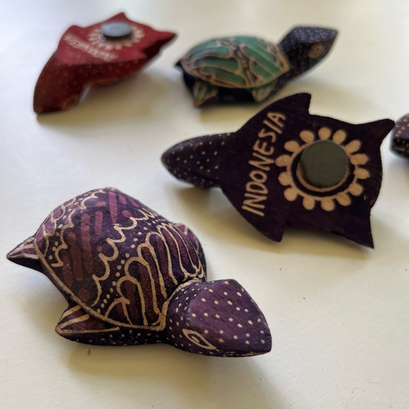 Jual Souvenir Kulkas Penyu Kura Kura Batik Khas Jogja indonesia