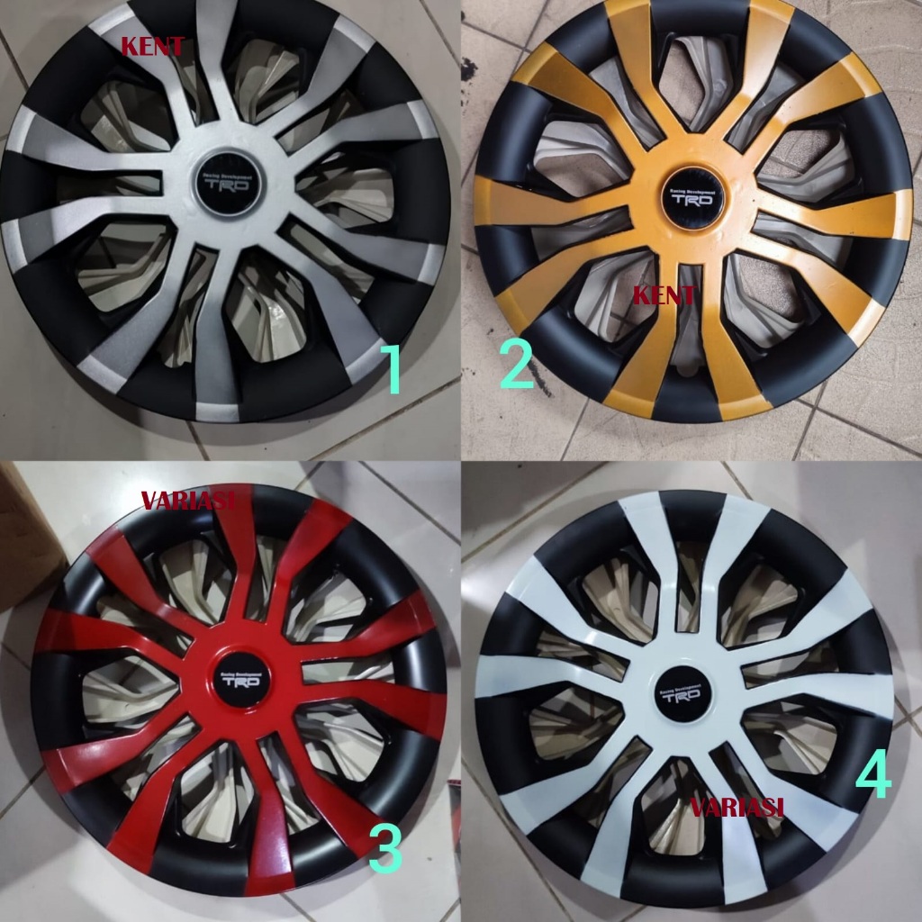 Jual Cover Dop Velg Mobil Ukuran Ring Dan Mobil Trd Sportivo Universal Shopee Indonesia