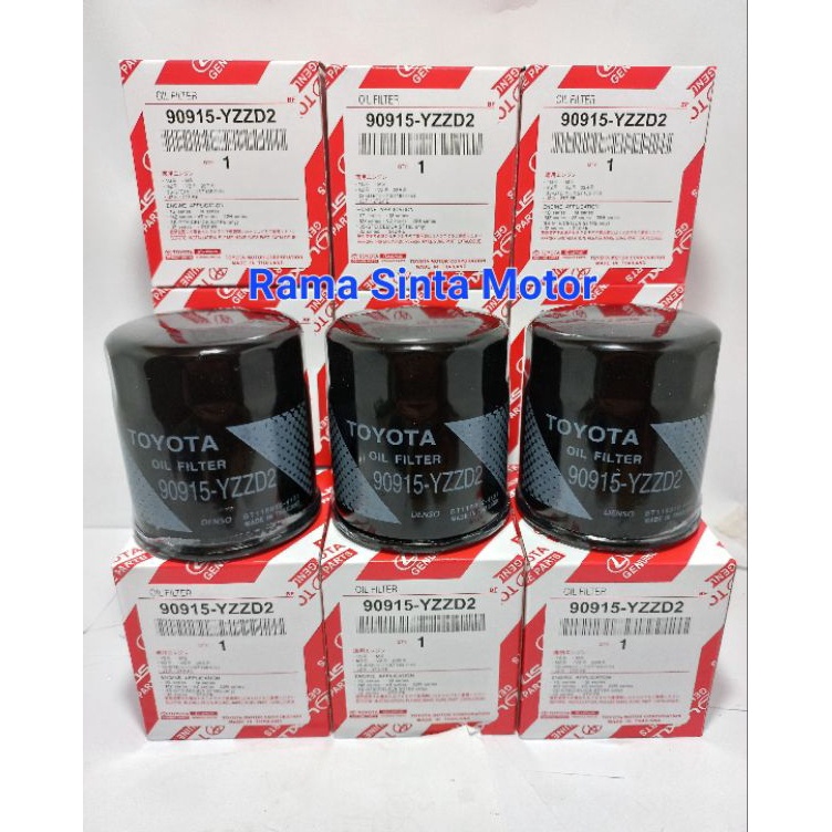 Jual RPh FILTER OLI OIL FILTER TOYOTA INNOVA FORTUNER HILUX BENSIN ...