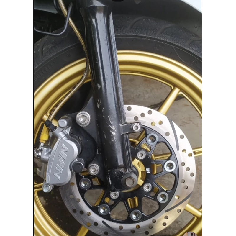 Jual breket mio sporty lama 5TL old rcb s1 samurai 2 piston 2p pnp besi ...