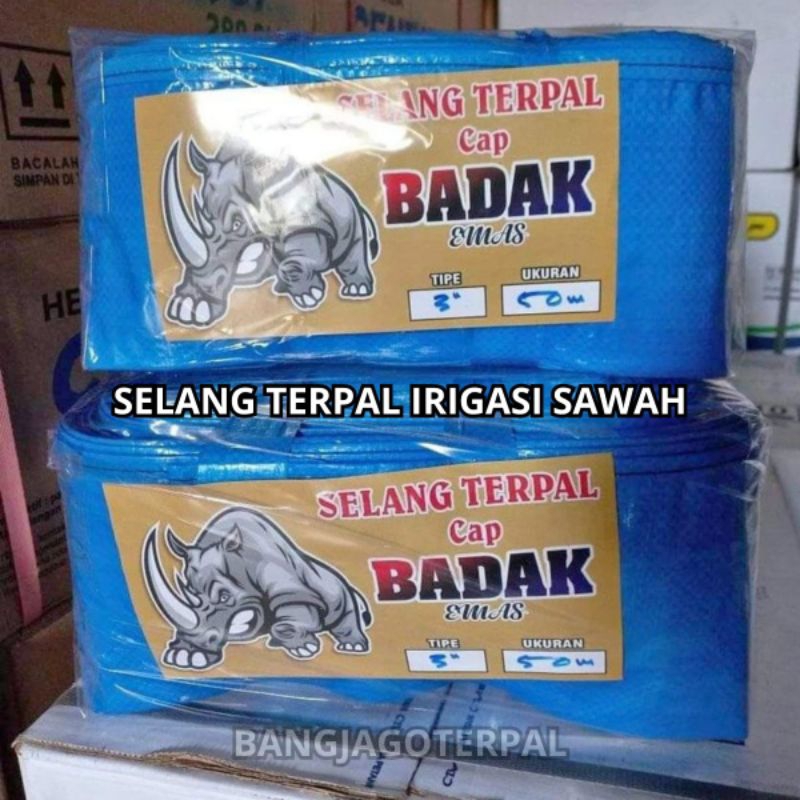 Jual Badak Selang Terpal 2 inch/dim dan 3 inch/dim Panjang 50 meter ...