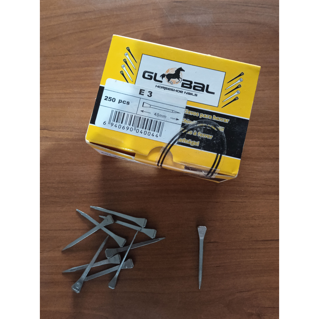 Jual Paku 1 BOX Import Paku Merk Global Paku Sepatu kuda pacu hingga ...