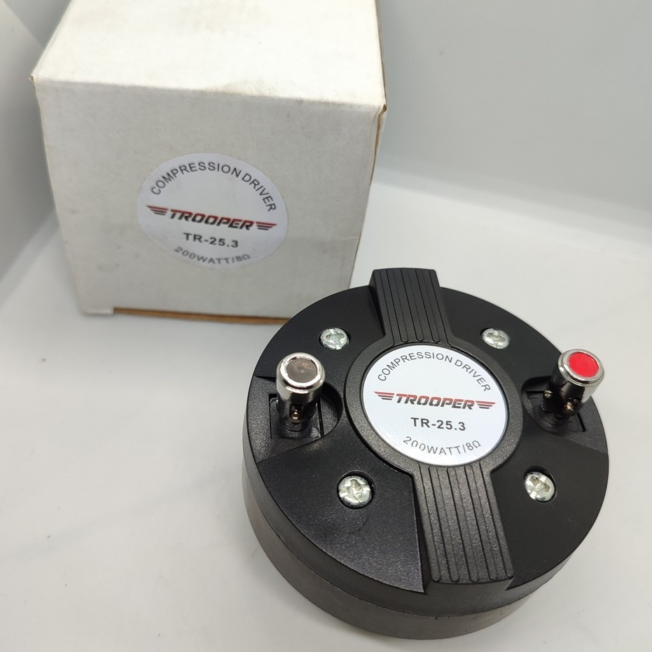 Jual DRIVER TWEETER TROOPER 25 driver tweeter twiter trooper 25.3 ...