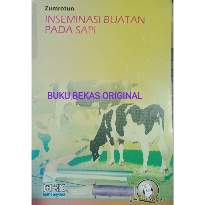 Jual Buku Inseminasi Buatan pada Sapi Zumrotun Sinergi Kode K-PT 014