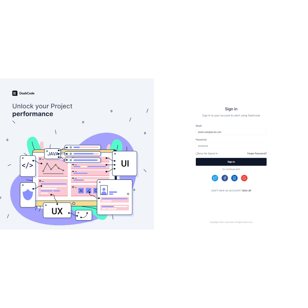 Jual Html Admin Dashboard Template Tailwind Css | Shopee Indonesia