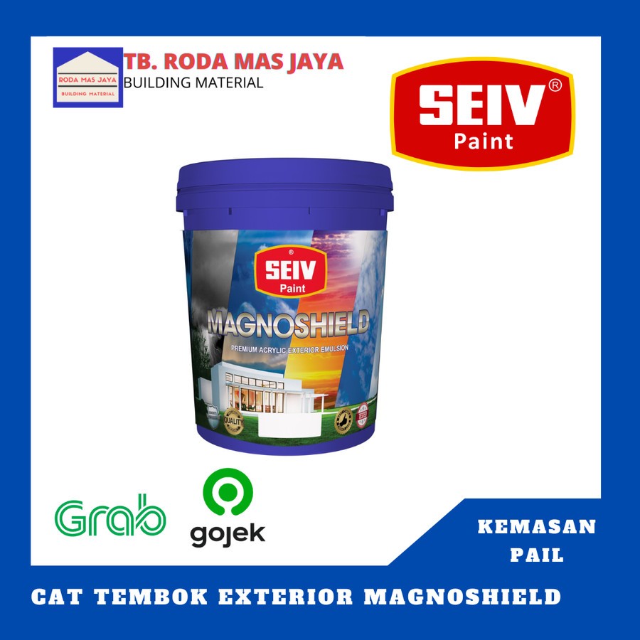 Jual Cat Tembok / Cat Premium Eksterior / Seiv Magnoshield Eksterior ...