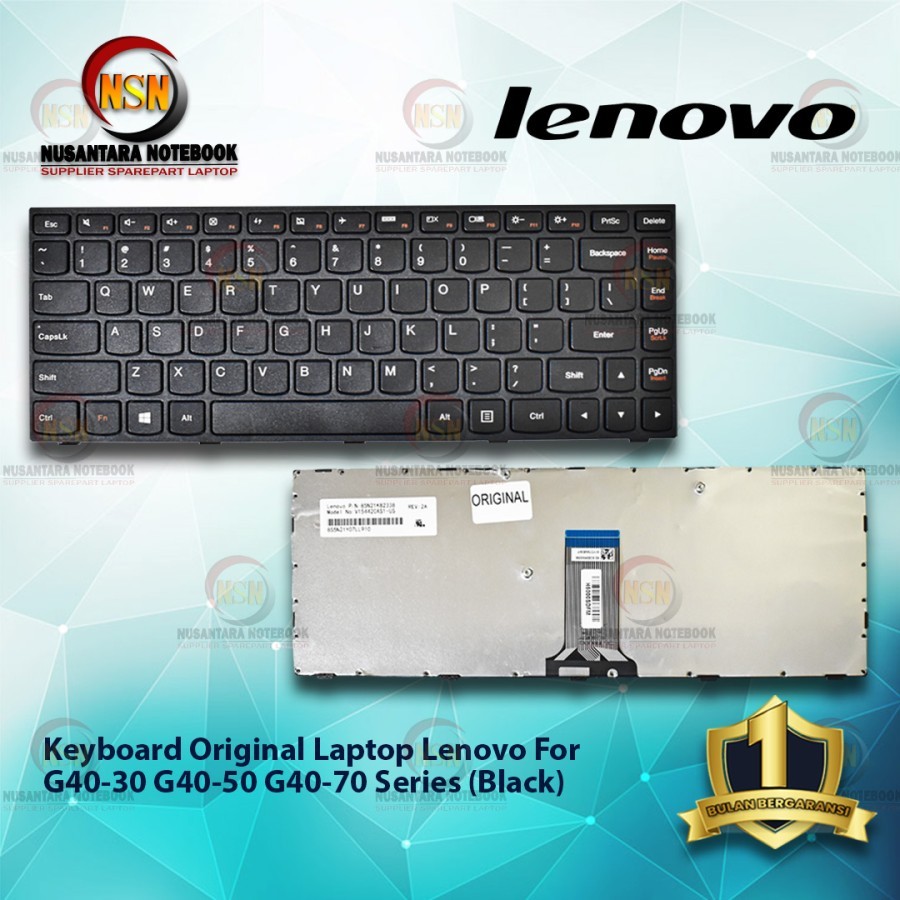 Jual Keyboard Original Laptop Lenovo For G40-70 | Shopee Indonesia