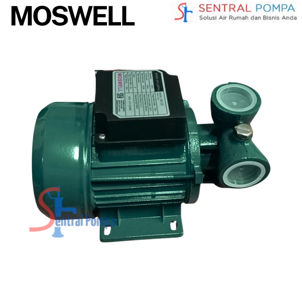 Jual Pompa Air 125 watt Manual MOSWELL DB 125 Mini Moswell AQUA DB-125 ...