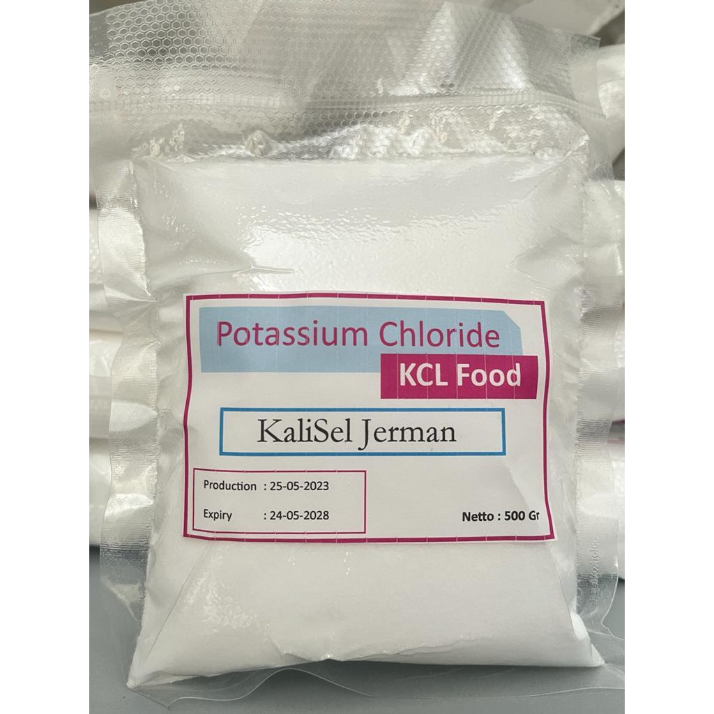 Jual Potassium Chloride Food Grade / KCL Food Grade Germany 500 Gr ...