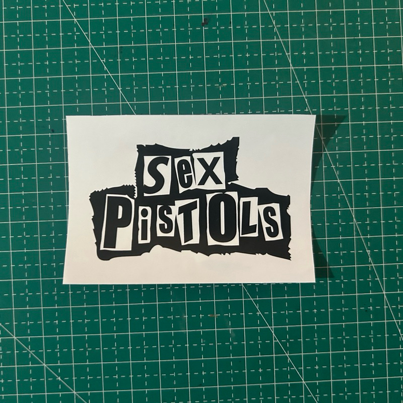 Jual Stiker Band Punk Rock Black Flag Sex Pistols Shopee Indonesia