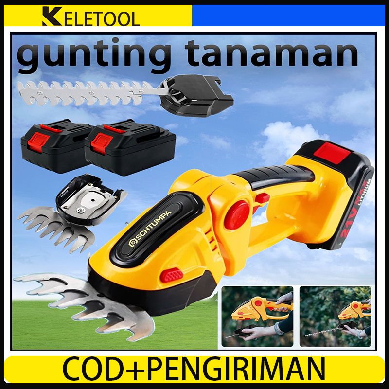 Jual 2in1 Alat Potong Rumput Elektrik Mesin Hegdetrimmer Pemotong ...