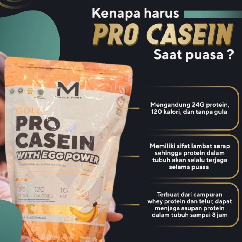 Jual MUSCLE FIRST GOLD PRO CASEIN 2LBS WHEY PROTEIN | Shopee Indonesia