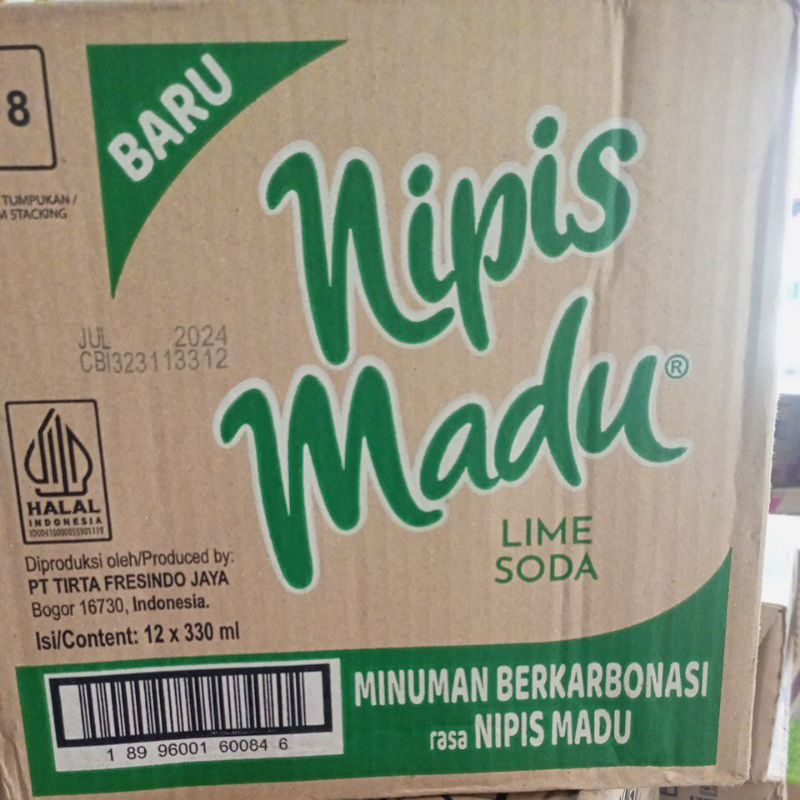 Jual nipis madu 330ml satu dus isi 12btl | Shopee Indonesia