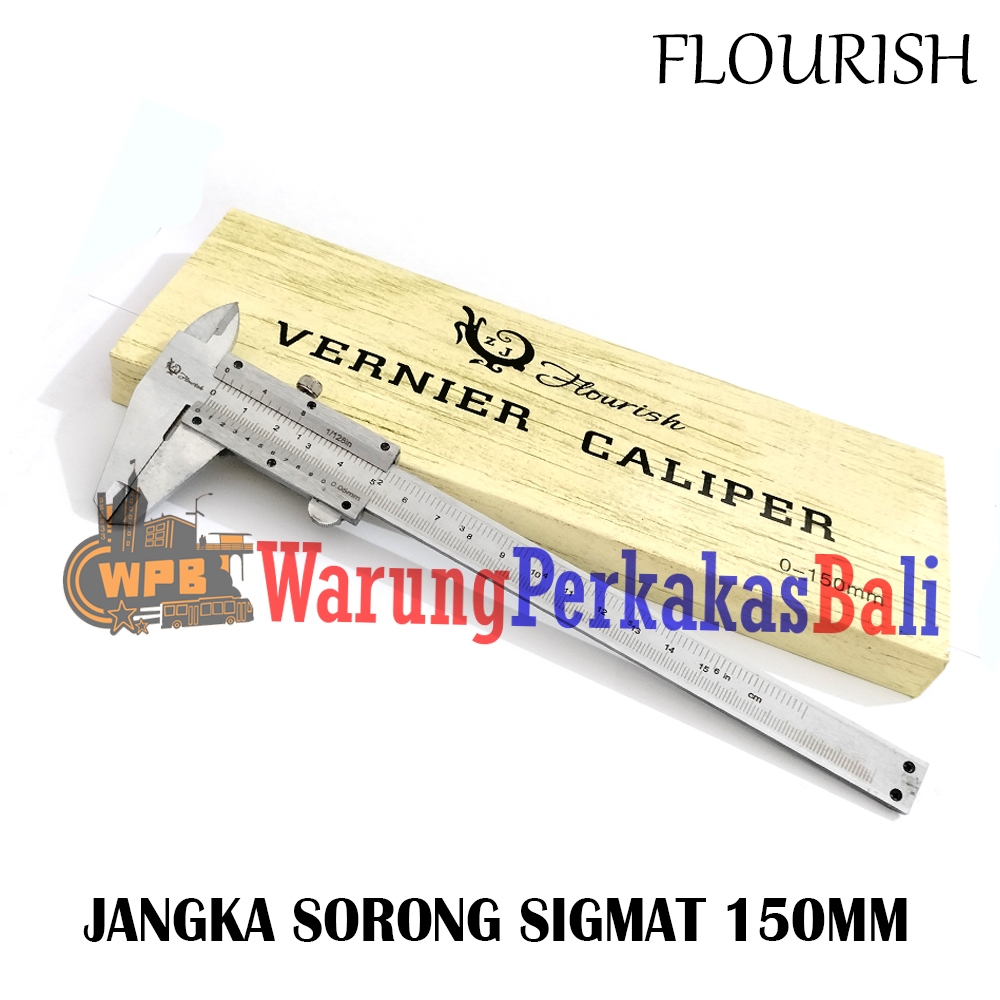 Jual Flourish Jangka Sorong Mm Sketmat Sigmat Caliper Vernier