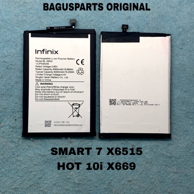 Jual Baterai Batre Battery Bl Nx Infinix Smart X Hot I X X C X D Original