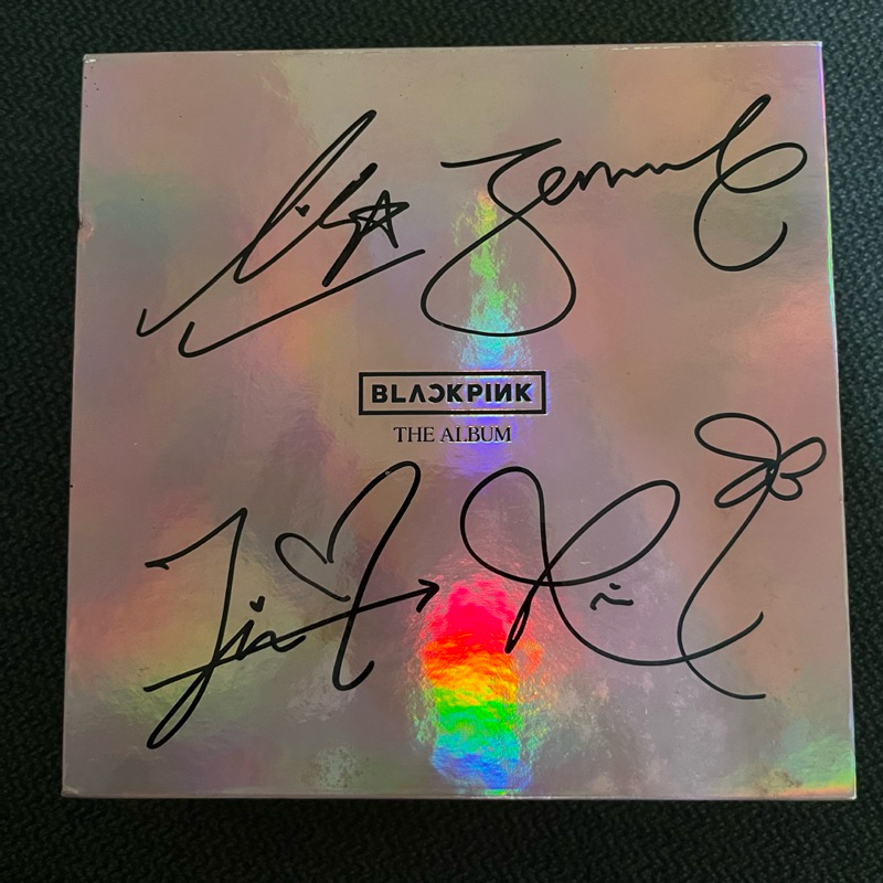 Jual [THE ALBUM SIGNED] BLACKPINK THE ALBUM WITH BLACKPINK SIGNATURE ...