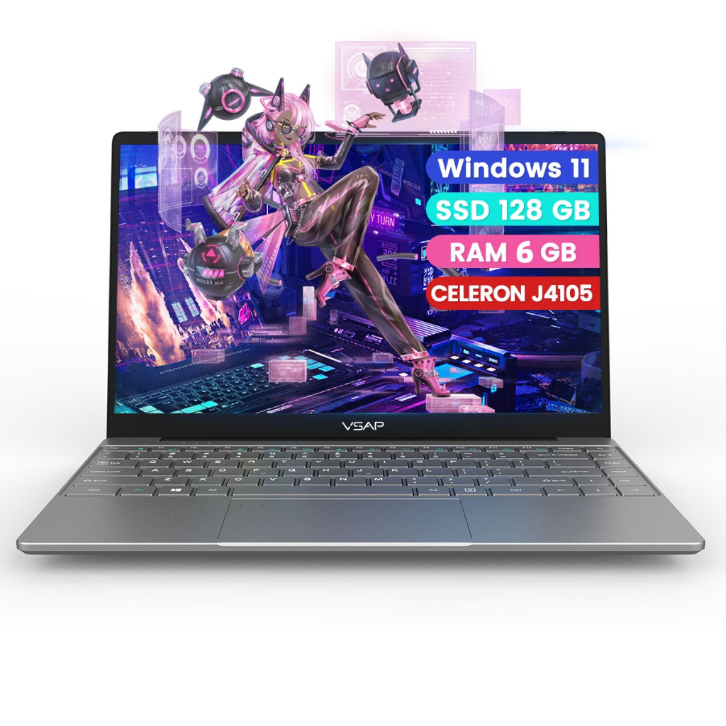Jual VSAP Laptop Intel 2 En 1 Celeron 8GB RAM DDR4 256GB SSD 14 Inch ...