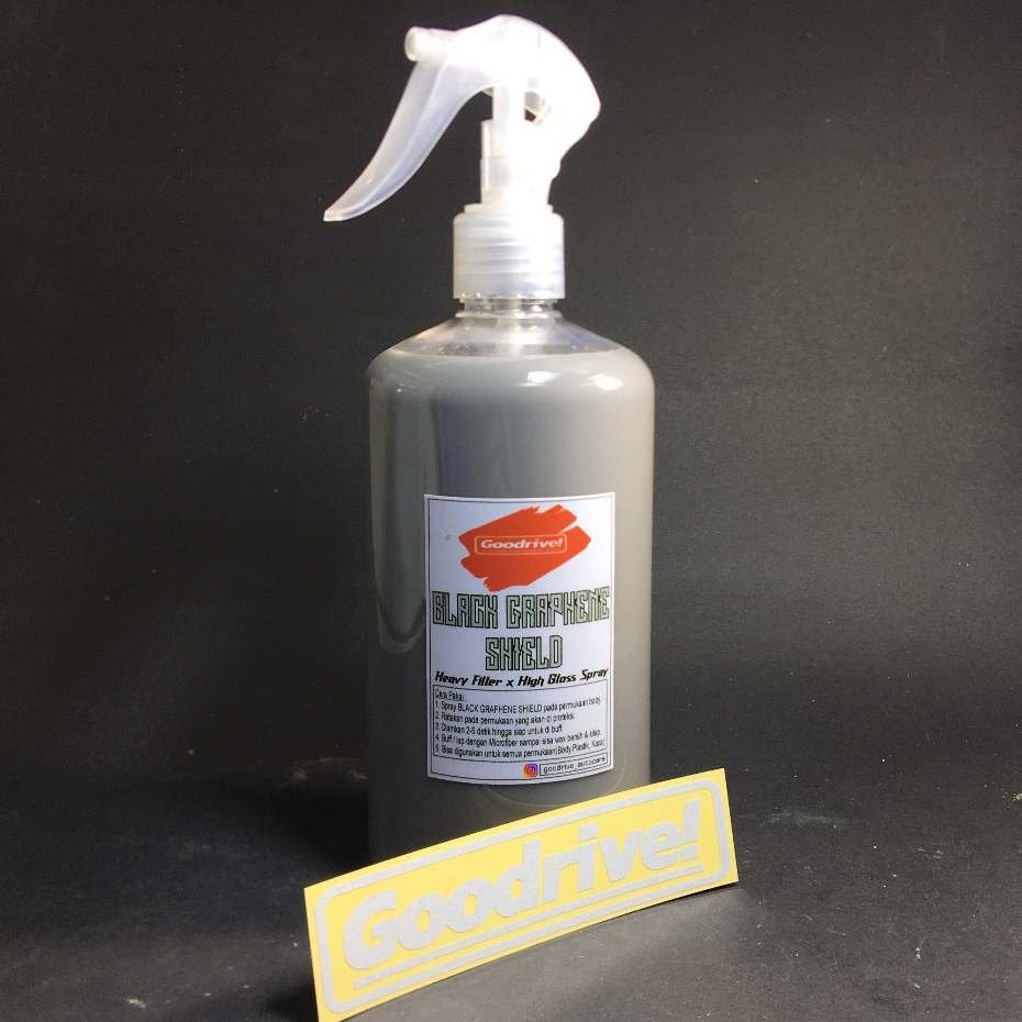 Jual BLACK GRAPHENE SHIELD Spray Sealant Detailer 500 ml by Coating ...
