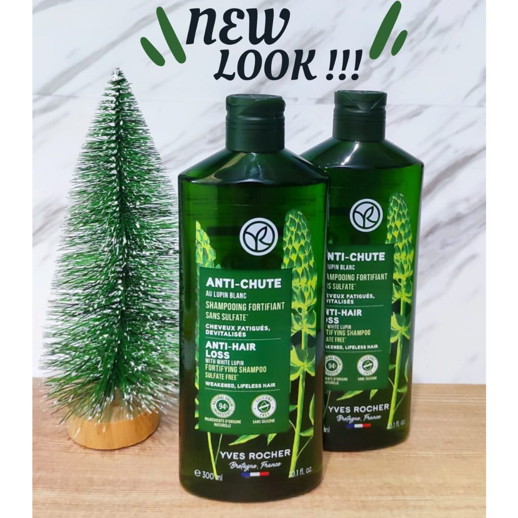 Yves Rocher Anti Lifeless Hair Shampoo 300 ml / Hair Loss