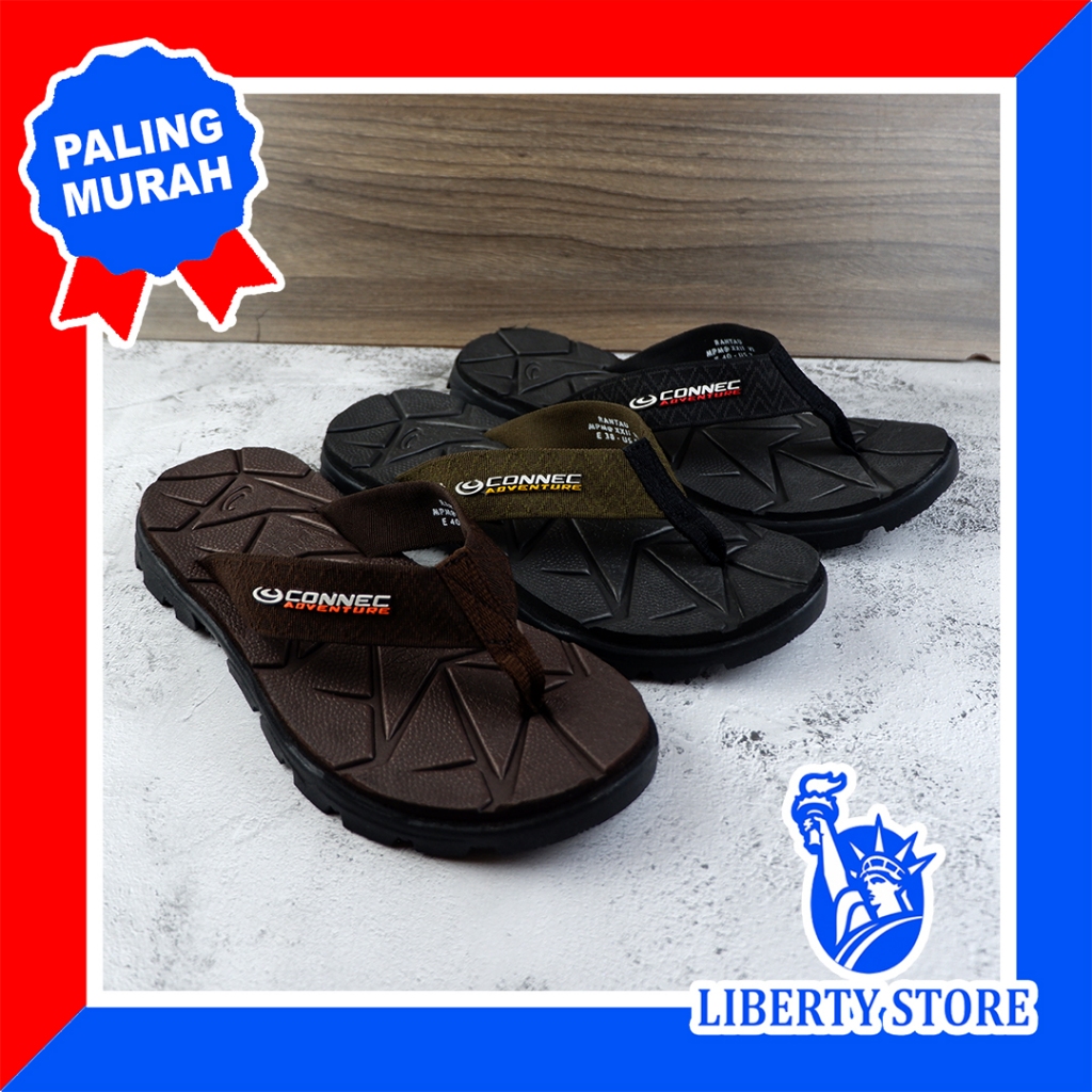 Jual Sandal Jepit Pria Dewasa Original Connec Rantau Kekinian Shopee Indonesia