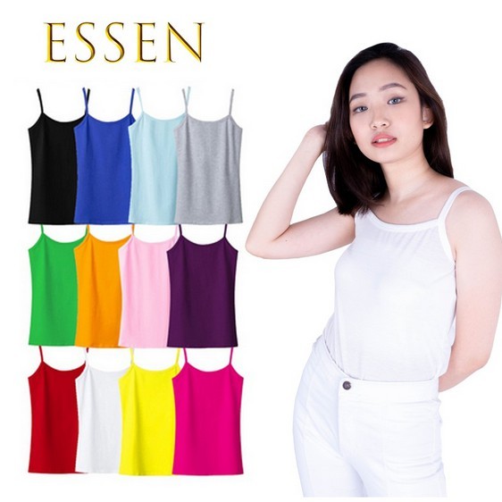 Jual Tangtop premium Wanita / Tanktop ESSEN / Tank Top Tali BESAR ...