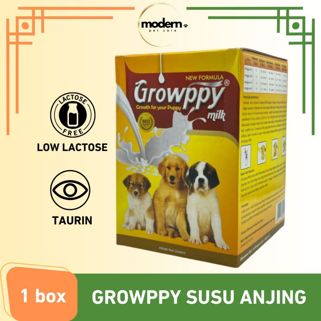 Jual Growppy Susu Anjing Dog Milk 1 Box Isi 12pcs | Shopee Indonesia