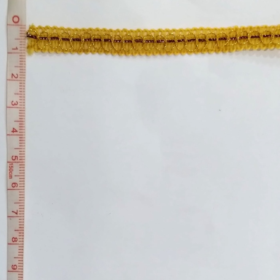 Jual Renda emas 009 AG/renda mas 1 cm (isi 25 yard / 22 meter)/renda ...