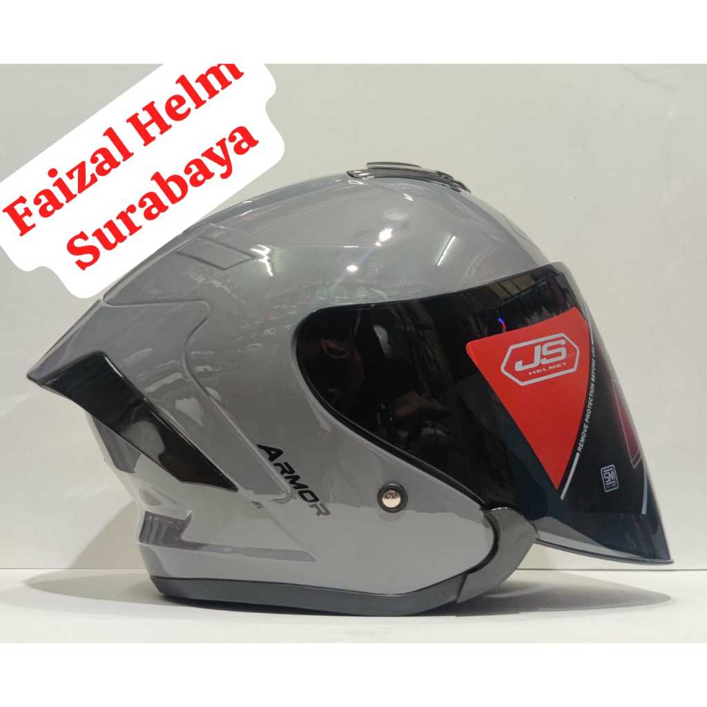 Jual HELM JS ARMOR SOLID VARIAN WARNA LENGKAP | Shopee Indonesia