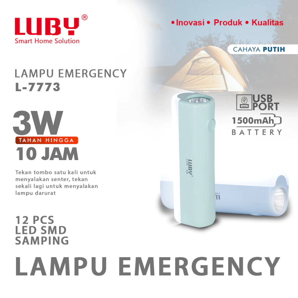 lampu emergency luby