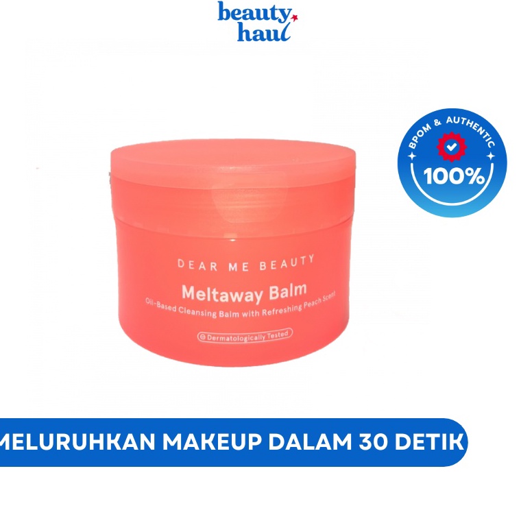 Jual DEAR ME BEAUTY Cleansing Balm Meltaway Balm Peach | Shopee Indonesia