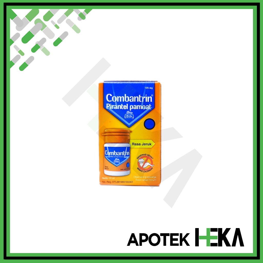 Jual Combantrin Cair Sirup Rasa Jeruk 10 ml - Obat Cacing (BANDUNG ...