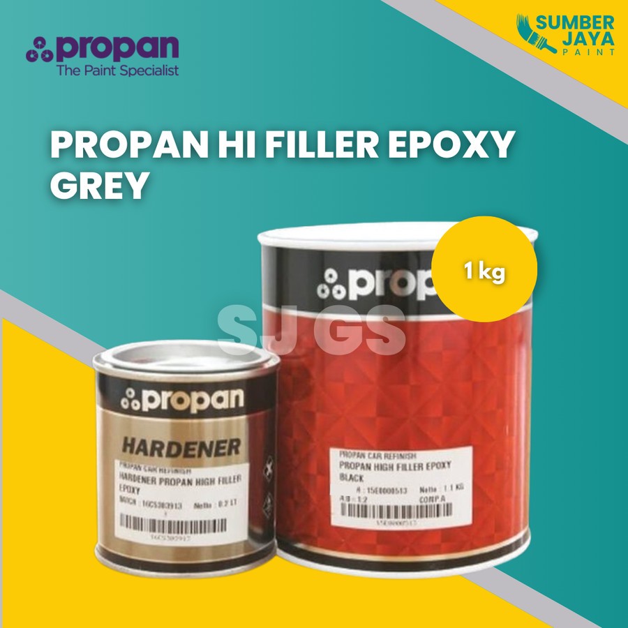 Jual Propan Hi Filler Epoxy 1 kg Grey Shopee Indonesia