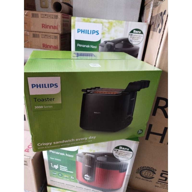 Jual TOASTER PHILIPS PEMANGGANG ROTI HD2510 /90 PHILIPS TOASTER ...