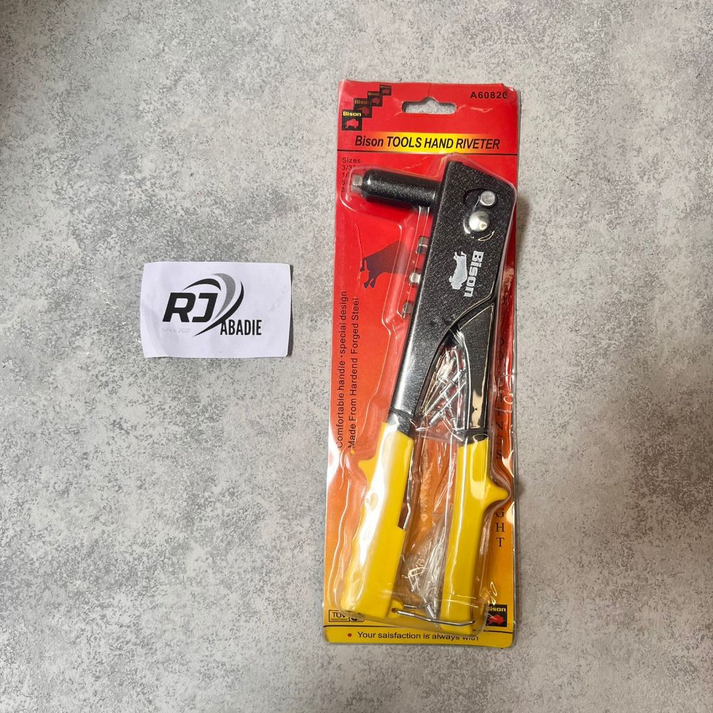Jual Tang Rivet Paku Rifet Hand Riveter Bison 9.5 Inch | Shopee Indonesia