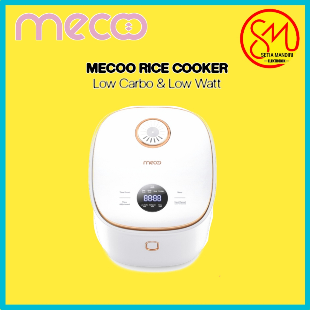 Jual Mecoo Most Aesthetic Rice Cooker Low Carbo Low Sugar 400 Low Watt