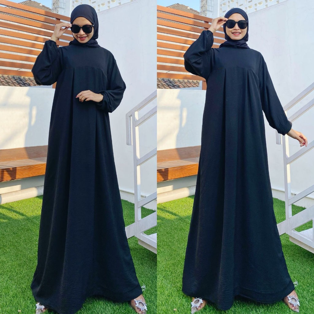 Jual Gamis Dress Wanita Terbaru 2024 Remaja Murah Lebaran / Gamis